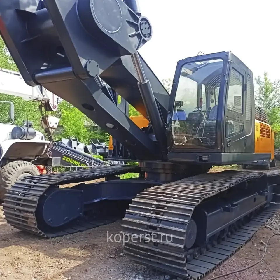 Сваебой на базе экскаватора CAT-345